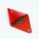 Monetnik on the button, Textura, red color