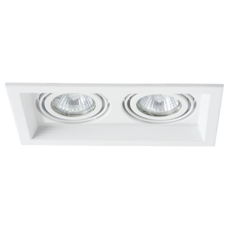 Pointed-built lamp Arte Lamp Canis A6661PL-2WH, GU10, 2x50 W, 13x23x4.5 cm, white