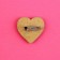 Wooden icon “Don't touch me”, 3 x 3 cm