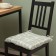 Siddle on the chair Ethel "Cell" ts. Khaki, 40x40 cm, 100% p/e