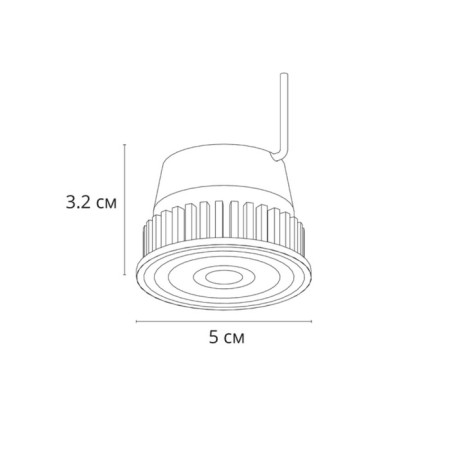 Arte Lamp Ore A22070-3K, LED, 7 WT, 750 lm LED module-1