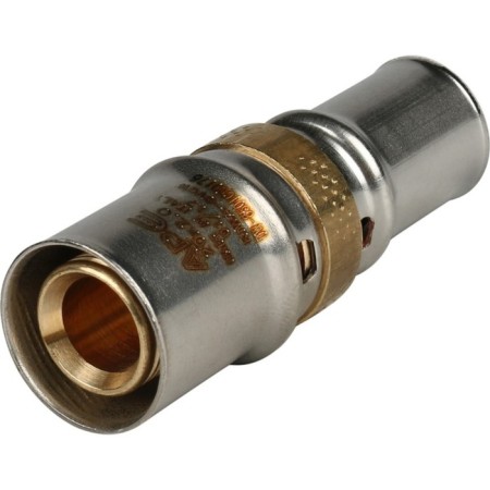 The coupling press Stout SFP-0004-002016, D = 20 x 16 mm, transition, brass-1