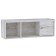 Hinged shelf "Flex 11", 900 × 250 × 300 mm, color of oak shavinigan
