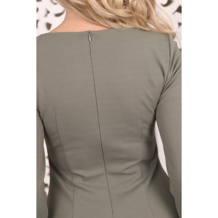 Women's dress, size 50, khaki color-4