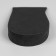 Helpers - shoe platform, 12 × 6 cm, steam, black color