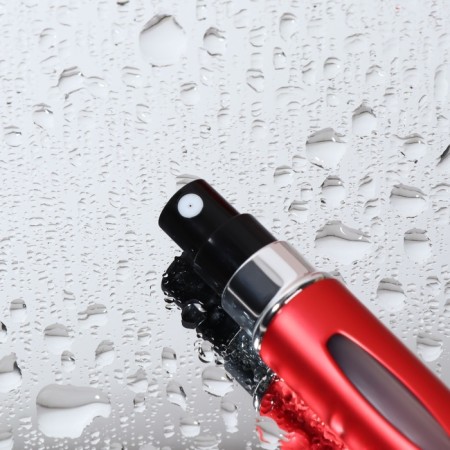Perfume atomizer, with a sprayer, 10 ml, red color-3