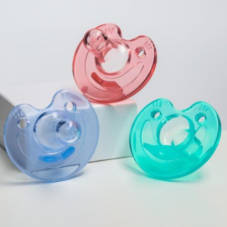 Dummies are all -silicone "smile", from 0 months, the color of mix-6