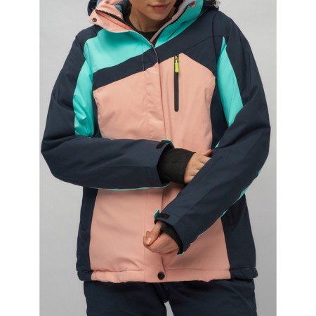 Ski suit, size 44, turquoise color-5
