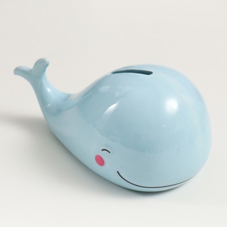 Piggy bank Ceramics "Blue Kitenok" 16.7x9.9x9.1 cm-4