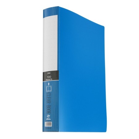 A4 folder, 100 transparent files, 400 μm, mix-6