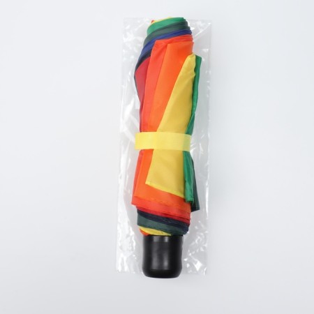 Mechanical “Rainbow” umbrella, 3 additions, 8 spokes, r = 48 cm, multi -colored-11