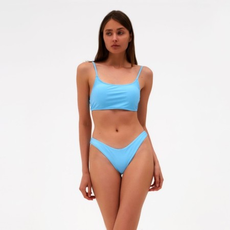 Female women's swimming trunks minku bikini, blue color, size 46