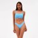 Female women's swimming trunks minku bikini, blue color, size 46