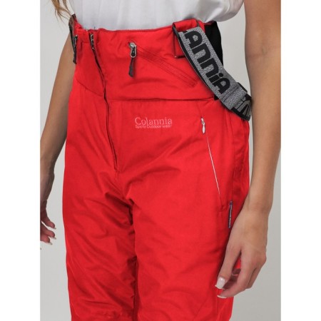 Ski -loving trousers, size 46, red color-15