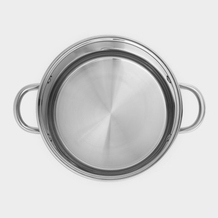 Gretta pan, 7.3 l, d = 22 cm, capsule, metal cover, induction-4