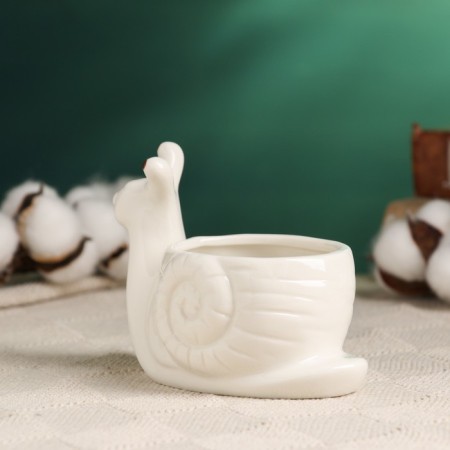 Pot "Snail" 13x9x9cm-2
