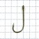 The hook Koi Single Spoon Hook 2, size 4 Int, color BN 10 pcs.