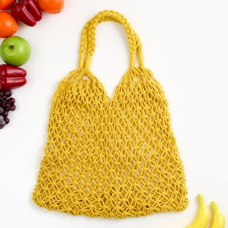 ALOSKA 35 x 48 cm, handle 14 cm, cell 3.5 cm, yellow-3