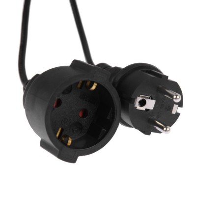 The extension cord on the frame Luazon Lighting Eco, 1 outlet, 20 m, 10 A, PVS 3x0.75 mm2, with salary, IP20-2