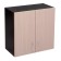 Cabinet hinged 600 tonic, 600x570x300, wenge/dairy oak