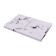 Deliciper of Leduced A5, 128 sheets "White Marble", solid cover, glossy lamination