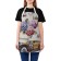 Apron kitchen with a “London” photo print, adjustable, size OS
