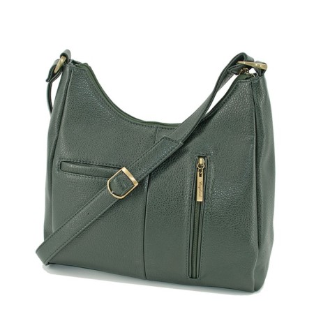 Women's bag (B2805-04110) Artificial leather, green, 1x210x30 cm-2