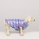 Dog jacket two -sided with a weight, size 10 (DS 25, OG 34, Osh 24), purple/yellow