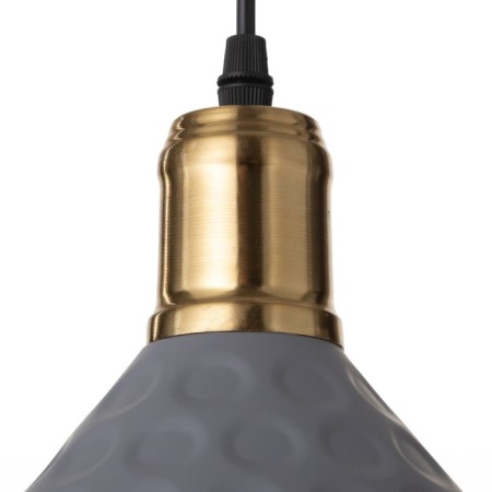 Bayerlux lamp "Cheka" E27 40W Gray-gold 24x24x17-117 cm-5