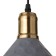 Bayerlux lamp "Cheka" E27 40W Gray-gold 24x24x17-117 cm