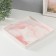 Standing interior ceramics "pink marble" square 30x30 cm