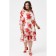 Women's dress, size 62, red color