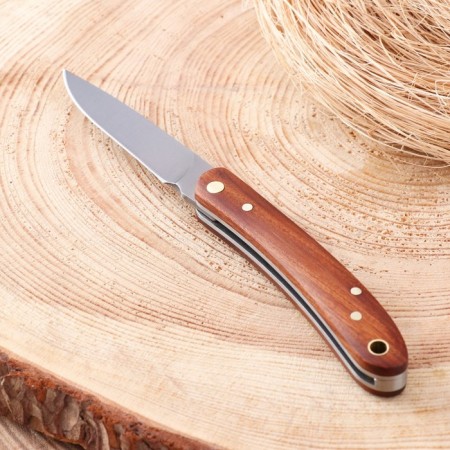Folding "ambush" 16cm, blade 71mm/2.5mm, handle of wood