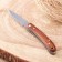 Folding "ambush" 16cm, blade 71mm/2.5mm, handle of wood