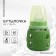 A bottle in a silicone case, glass, classic throat, +0 months, 60ml., Mix color for a boy