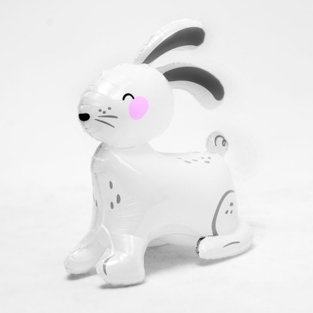 Foil ball 35 "White Hare", under the air