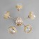 Cellular infinity chandelier 5x40W E14 gold 40x40x25 cm
