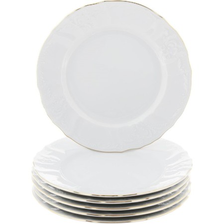 Dessert plate bernadotte, decor "Gold Gold", 19 cm-1