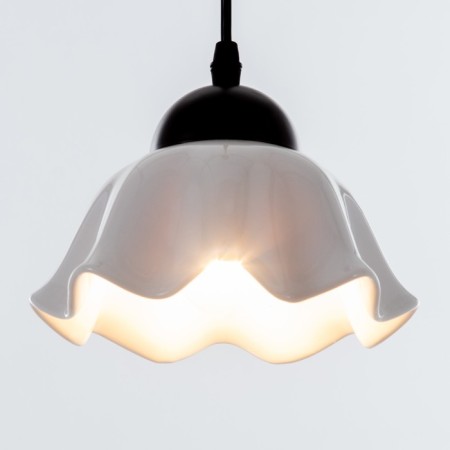 Lamp Bayerlux "Lucretia" 1he27 40W black and white 22x22x20-120 cm-2