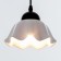 Lamp Bayerlux "Lucretia" 1he27 40W black and white 22x22x20-120 cm