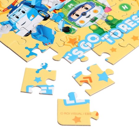 Puzzle "Robocar Poli. Rescuers in the case ", 36 elements-4