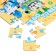 Puzzle "Robocar Poli. Rescuers in the case ", 36 elements
