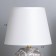Table lamp "Veronica" 1x40W E14 black/white 20x20x31cm