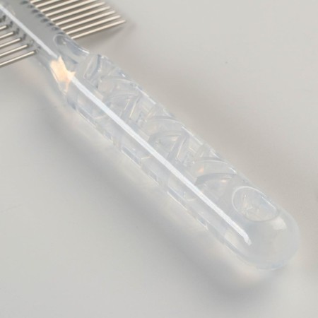 Combine comb “bubbles” of two -sided, transparent, 19.5 x 5.6 cm-3
