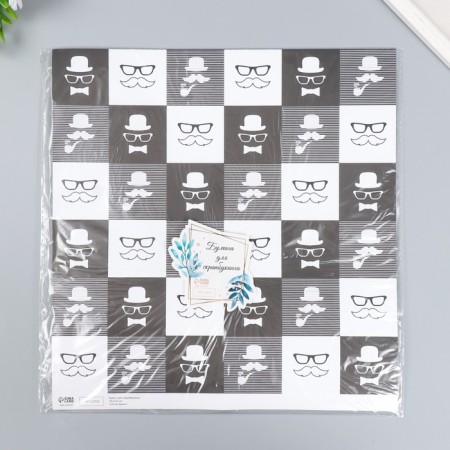Scrapbooking paper bilateral "charisma and style" density 180 g 30.5x32 cm-5