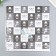 Scrapbooking paper bilateral "charisma and style" density 180 g 30.5x32 cm