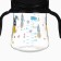 Finding bottle Ø50mm shg, +0x., 150ml, black color