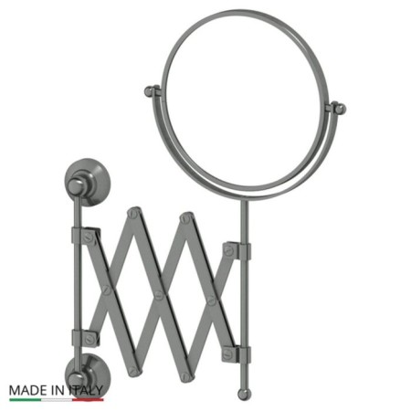 Cosmetic mirror 3SC bilateral x2, antique silver