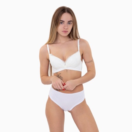 Women's bra, dairy color, size 75V