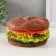 Piggy bank "Hamberger Briosh" height 7.5 cm, d-13 cm
